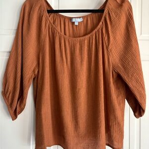 ANTONIO MELANI Rust Blouse